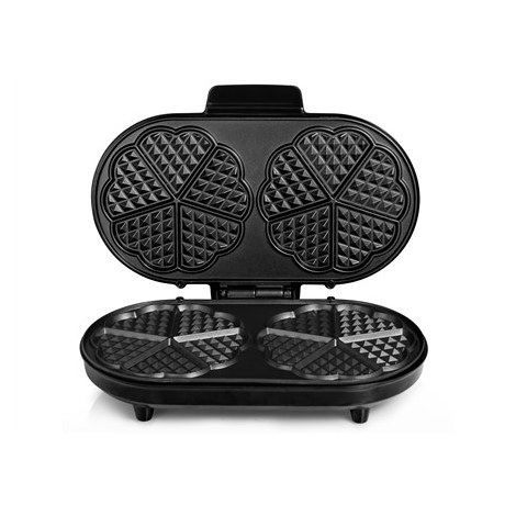 Tristar | WF-2120 | Waffle maker | 1200 W | Number of pastry 10 | Heart shaped | Black - 5